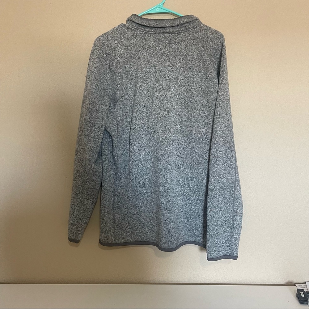 Patagonia Heather Gray Fleece Jacket - Picture 5 of 7